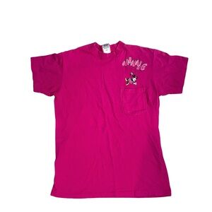 Vintage Disney Fuchsia Minnie Mouse Tee